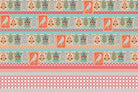 "Ornate royal-inspired lea - "royal" wallpaper mural-inequal final"