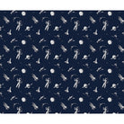 Cosmic explorer pattern in lea - kids wallpaper mural-equal final