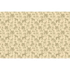 Navy blue toile pattern featuring elephants, palm trees and classical monuments on white background - view 10 - final