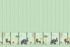 "Exotic heritage motifs in lea - motifs wallpaper mural-inequal final"