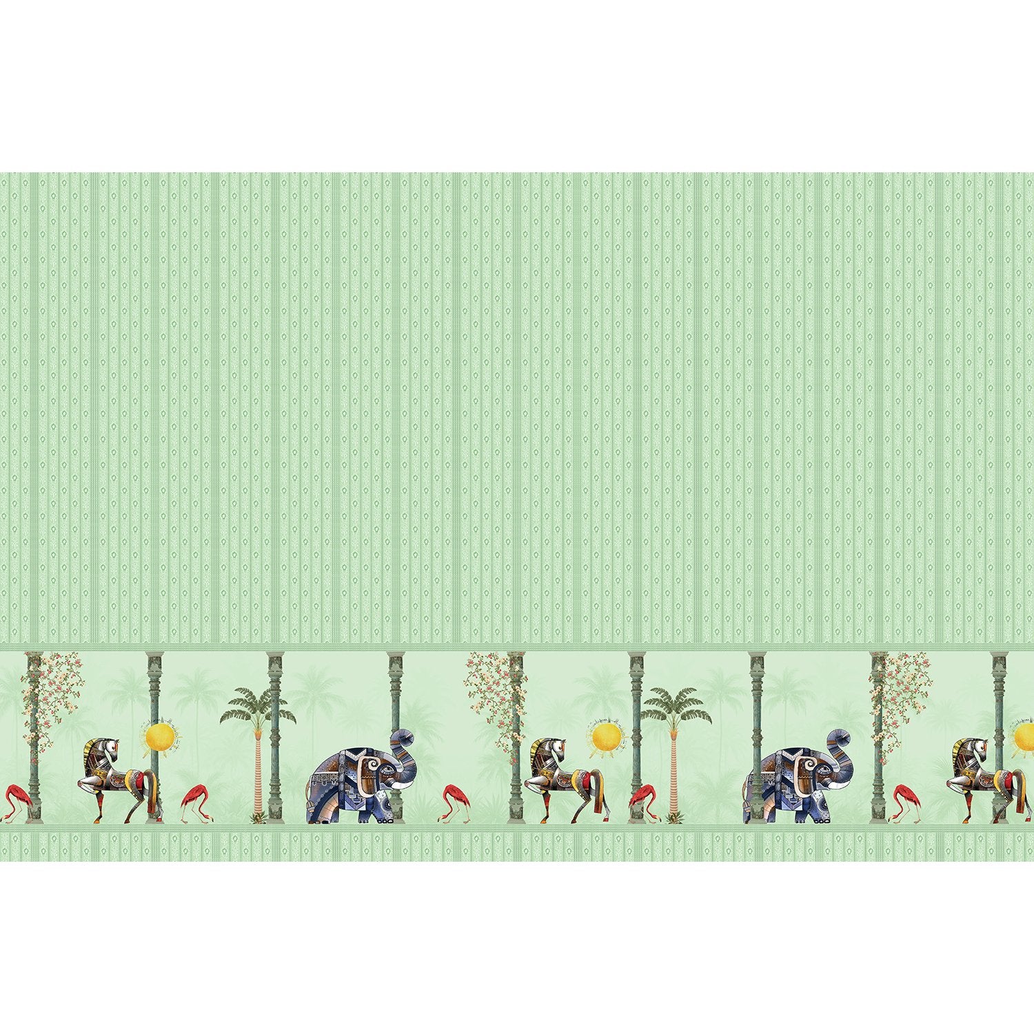 Exotic heritage motifs lea - "motifs" wallpaper mural-equal final