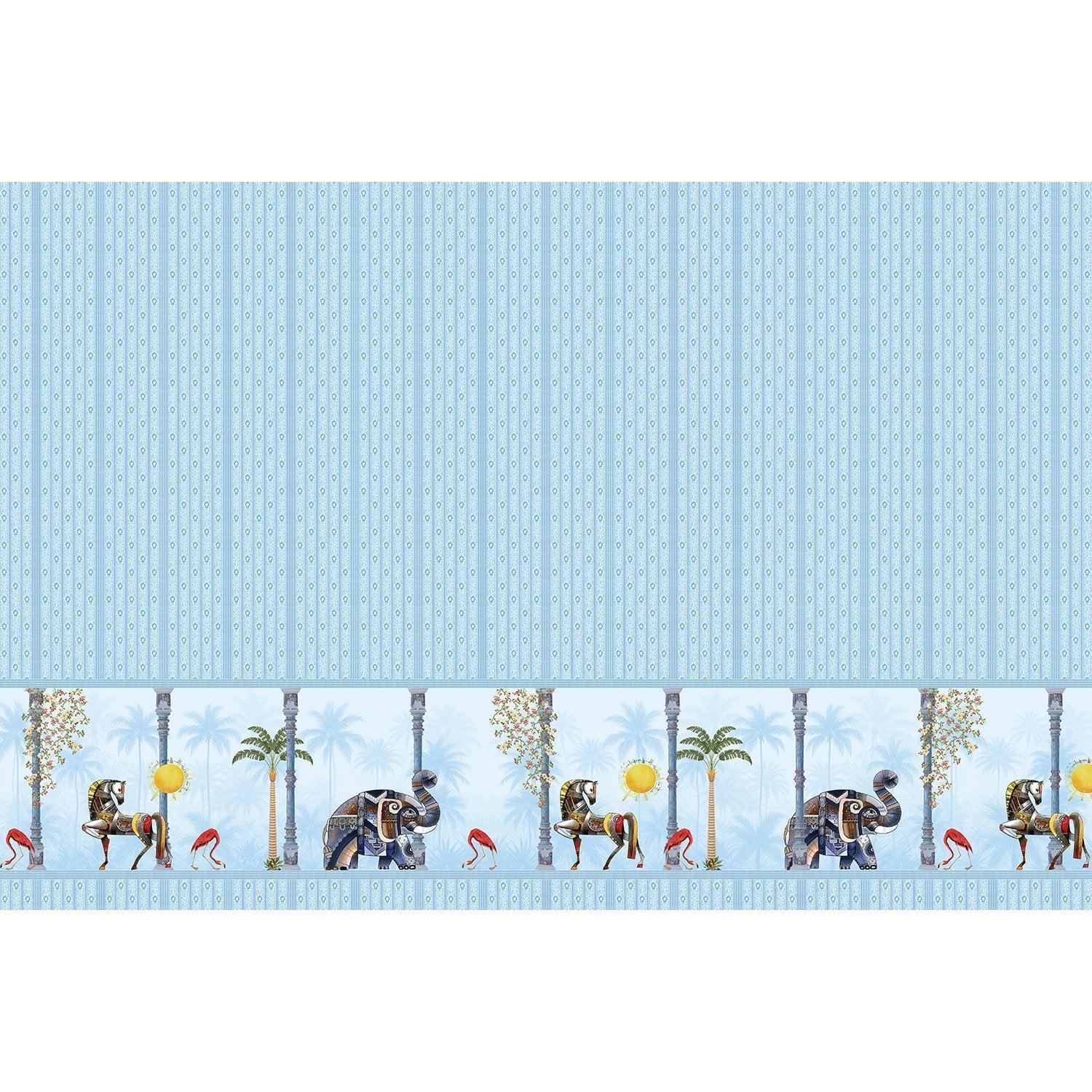 Exotic heritage motifs lea - "motifs" wallpaper mural-equal final