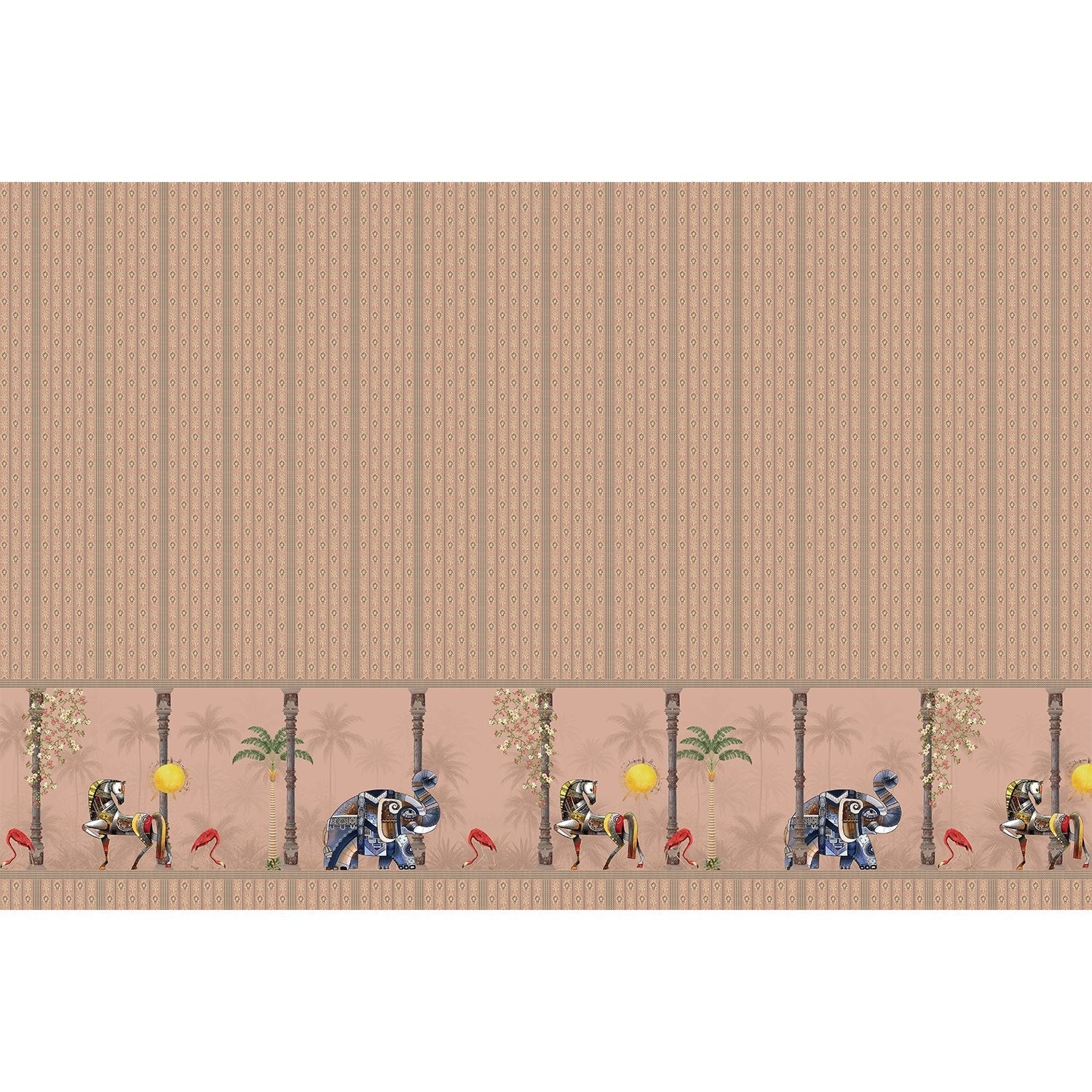 Exotic heritage motifs lea - "motifs" wallpaper mural-equal final