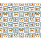 repeat-full-square Repeating squares featuring orange leopards and palm trees in vintage safari style layout - view 10 - final