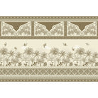 Exquisite tropical royal lea - "mughal" wallpaper mural-equal final