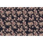 Vibrant floral escape with birds in lea - "retro and vintage" wallpaper mural-equal final