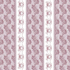 Vertical striped design with ornate carriages and delicate gray floral motifs in European style - view 13 - final