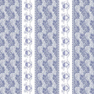 Vertical striped design with ornate carriages and delicate gray floral motifs in European style - view 19 - final