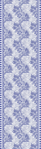 Vertical striped design with ornate carriages and delicate gray floral motifs in European style - view 21 - repeat-original - final