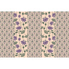 Floral lotus tapestry in lea - "motifs" wallpaper mural-equal final