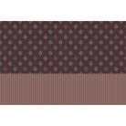 repeat-full-square Elegant teal and gold damask floral pattern with diamond lattice arrangement on dark background - view 14 - final