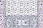 Nostalgic retro floral wallpaper in lea - "european" wallpaper mural-inequal final