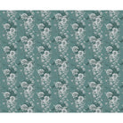 repeat-full-square Monochromatic grey and white vintage roses repeating on dusky purple background with elegant flourishes - view 26 - final
