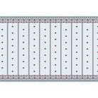 Scarlet garland floral design in lea - "flora" wallpaper mural-equal final